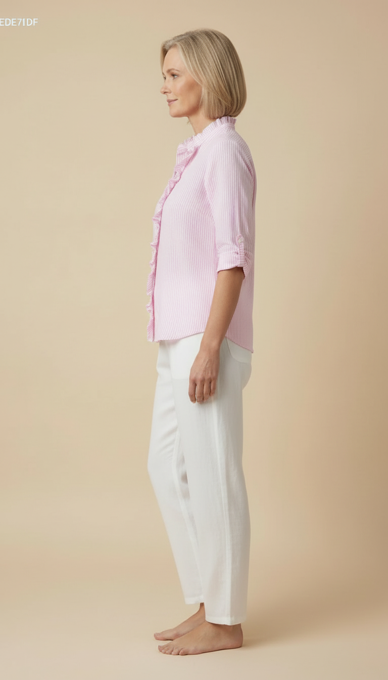 Aurora™ - Ruffle Long Sleeve Shirt