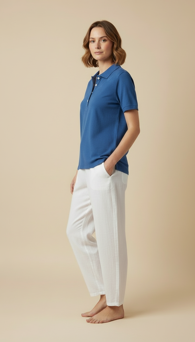 Aksana™ - Comfortable Women's Polo Shirt With Soft Fabric
