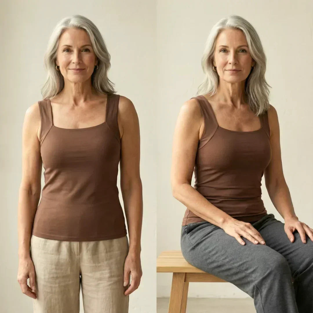 Roxy | Built-In Bra Comfort Tank Top