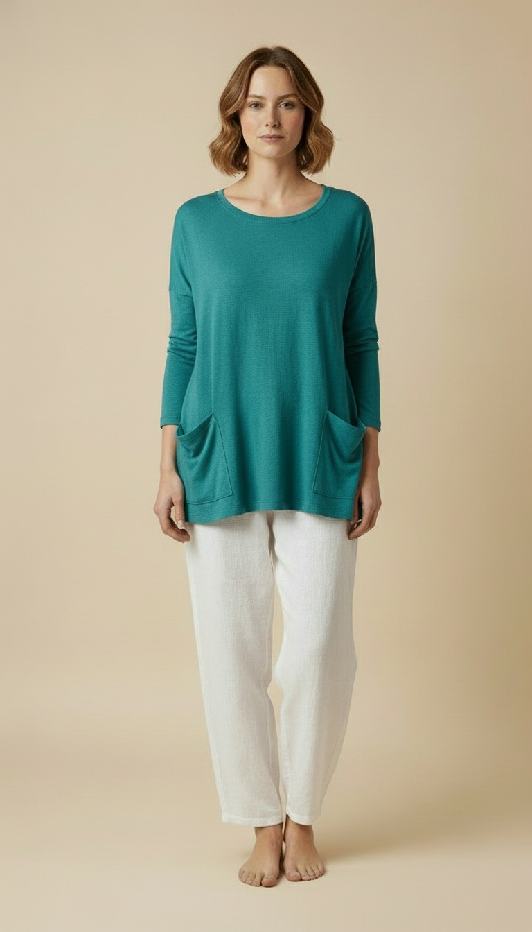 Sierra™ - Relaxed Fit Long Sleeve Top