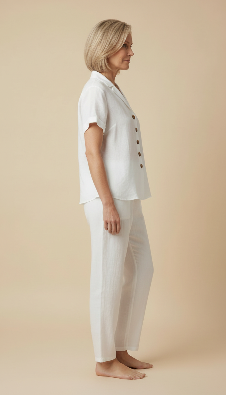 Lois™ - Elegant Plain Blouse