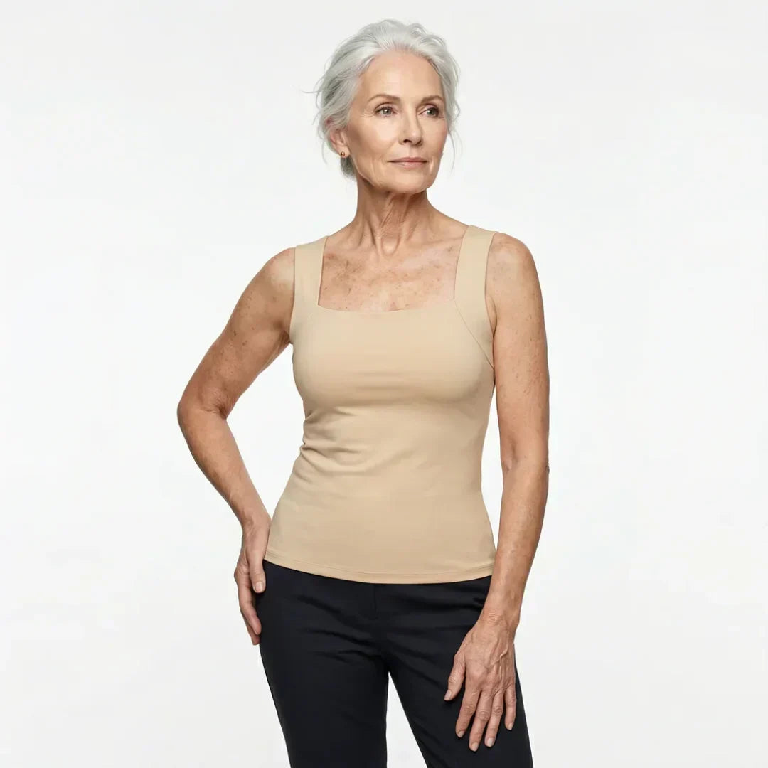 Roxy | Built-In Bra Comfort Tank Top