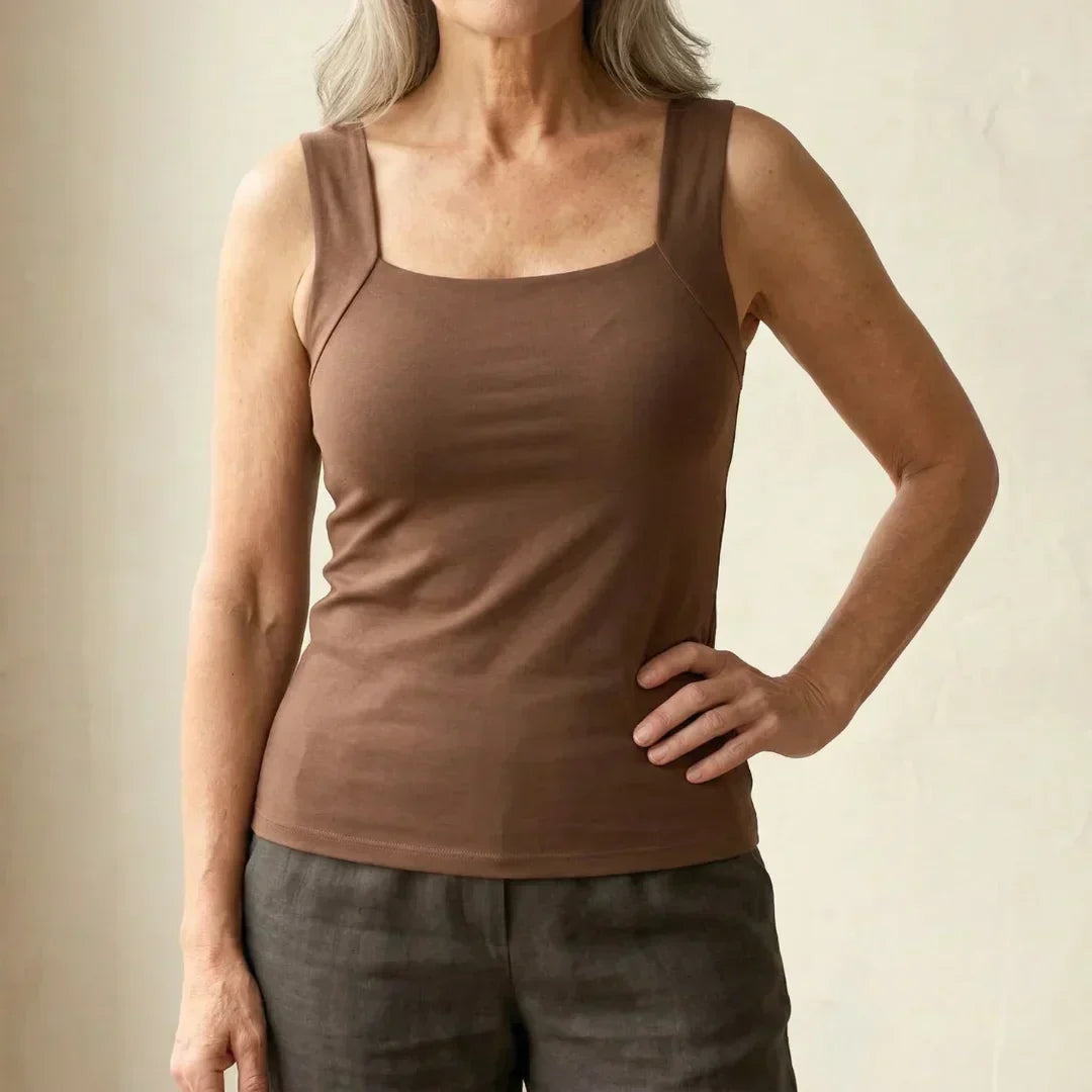 Roxy | Built-In Bra Comfort Tank Top