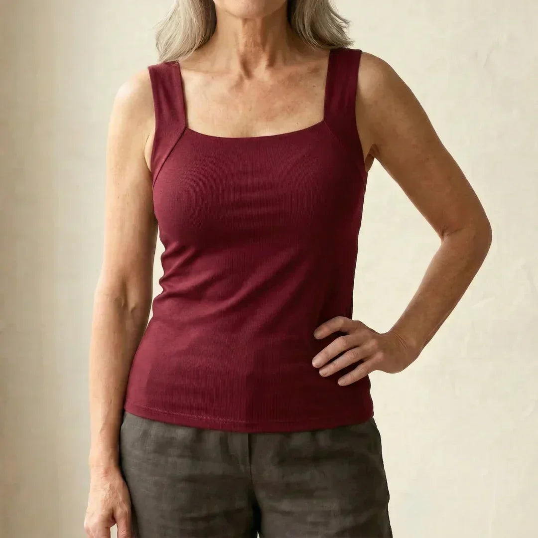 Roxy | Built-In Bra Comfort Tank Top