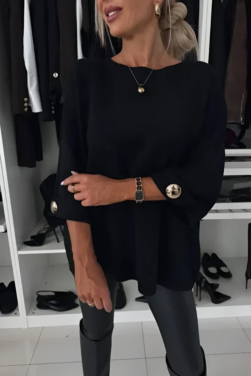 Eline™ | Moderne zachte gebreide top