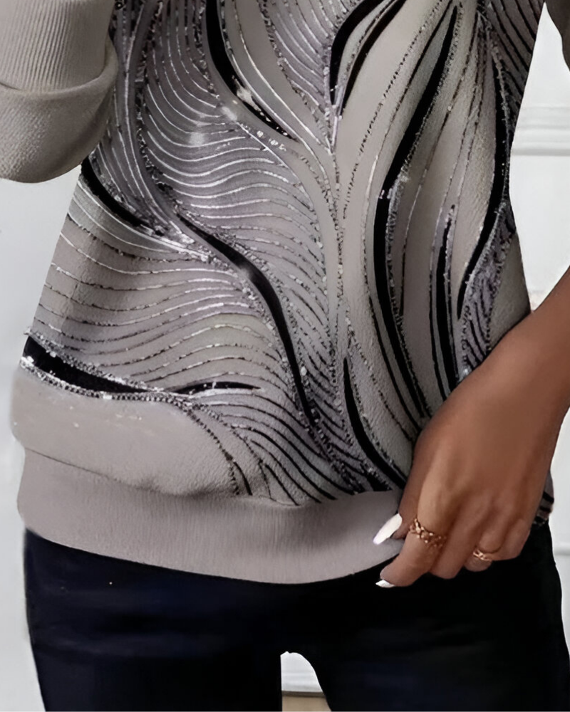 Lioro™ | Moderne Trui met Patroon