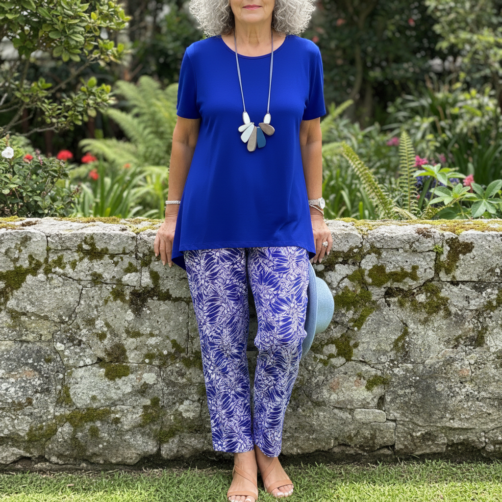 Allegra™ – Cotton Blend Two-Piece Set
