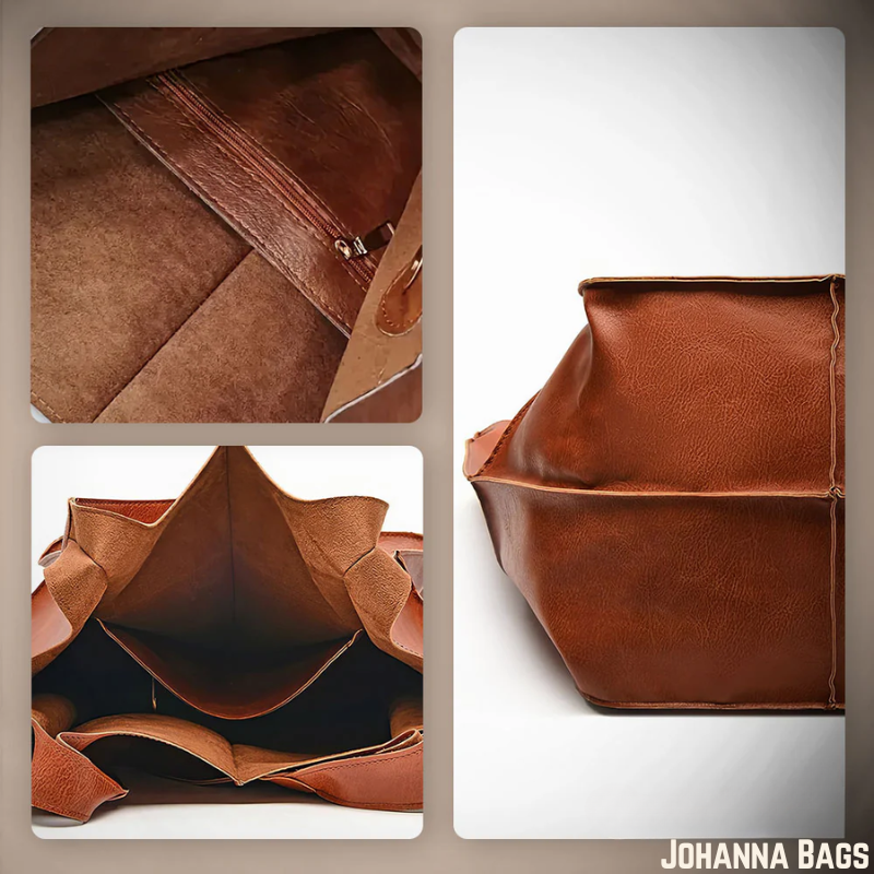 Laura’s Tijdloze Uitstraling | Vintage Tas van Vegan Leer