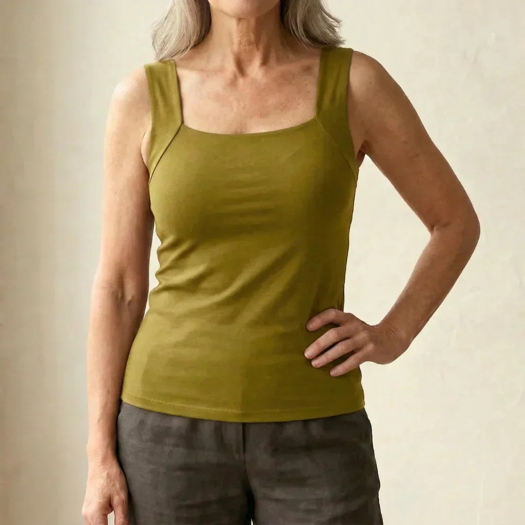 Roxy | Built-In Bra Comfort Tank Top