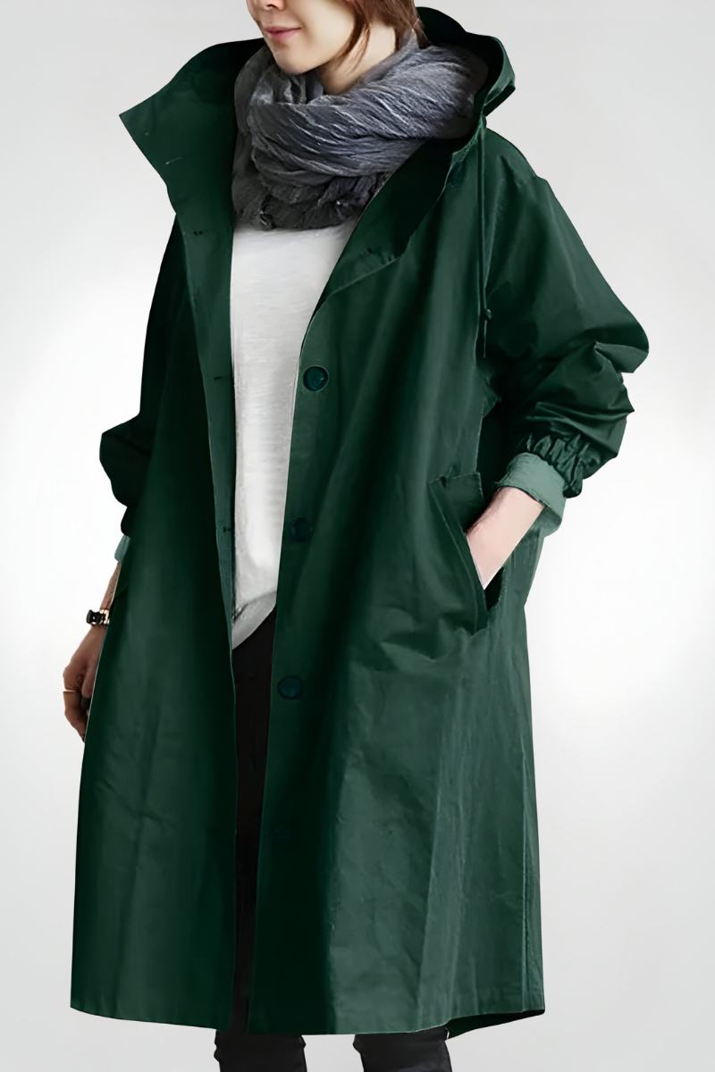 Léa™ | Elegante Herfst Wind- en Regenjas