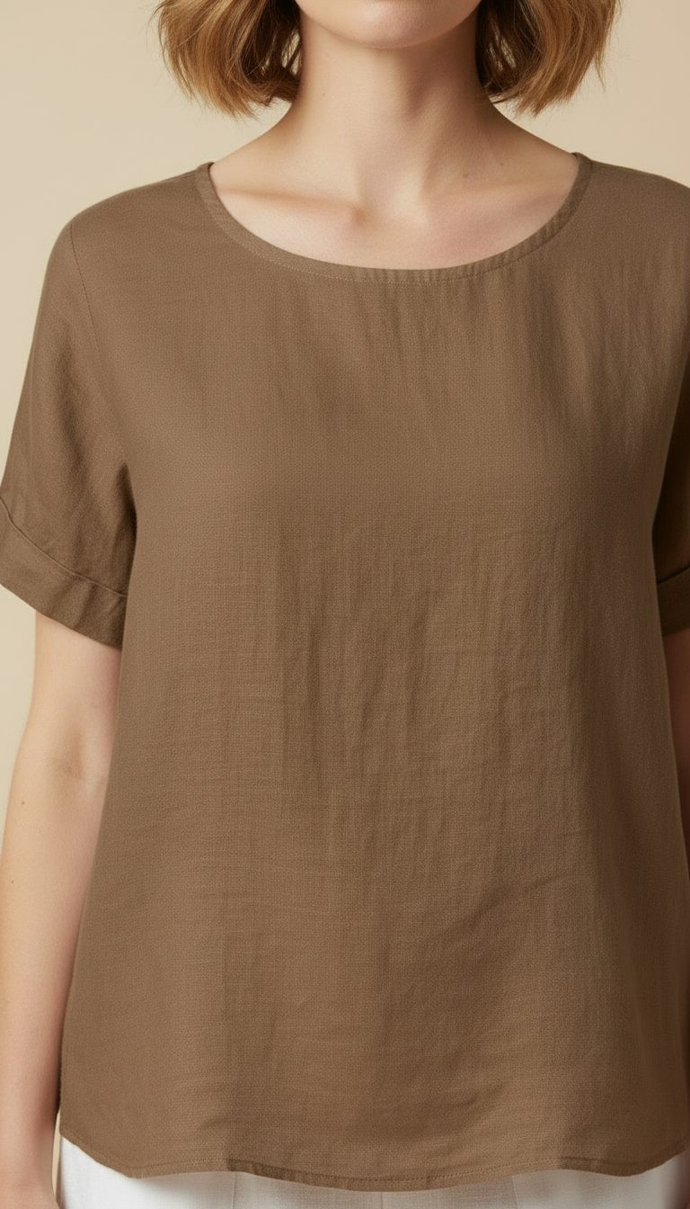 Casia™ - Minimalist Relaxed Blouse