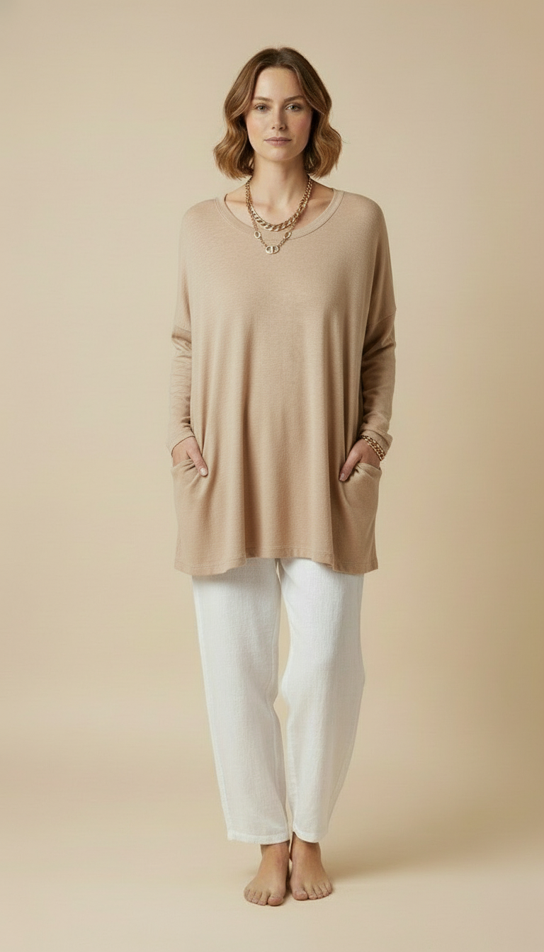 Sierra™ - Relaxed Fit Long Sleeve Top
