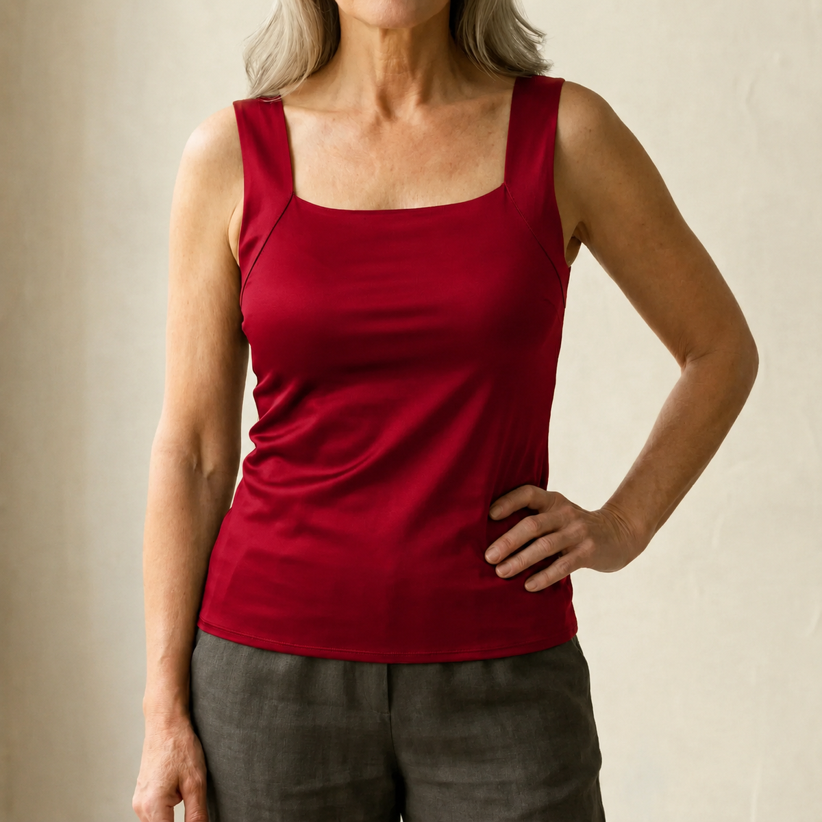Roxy | Built-In Bra Comfort Tank Top