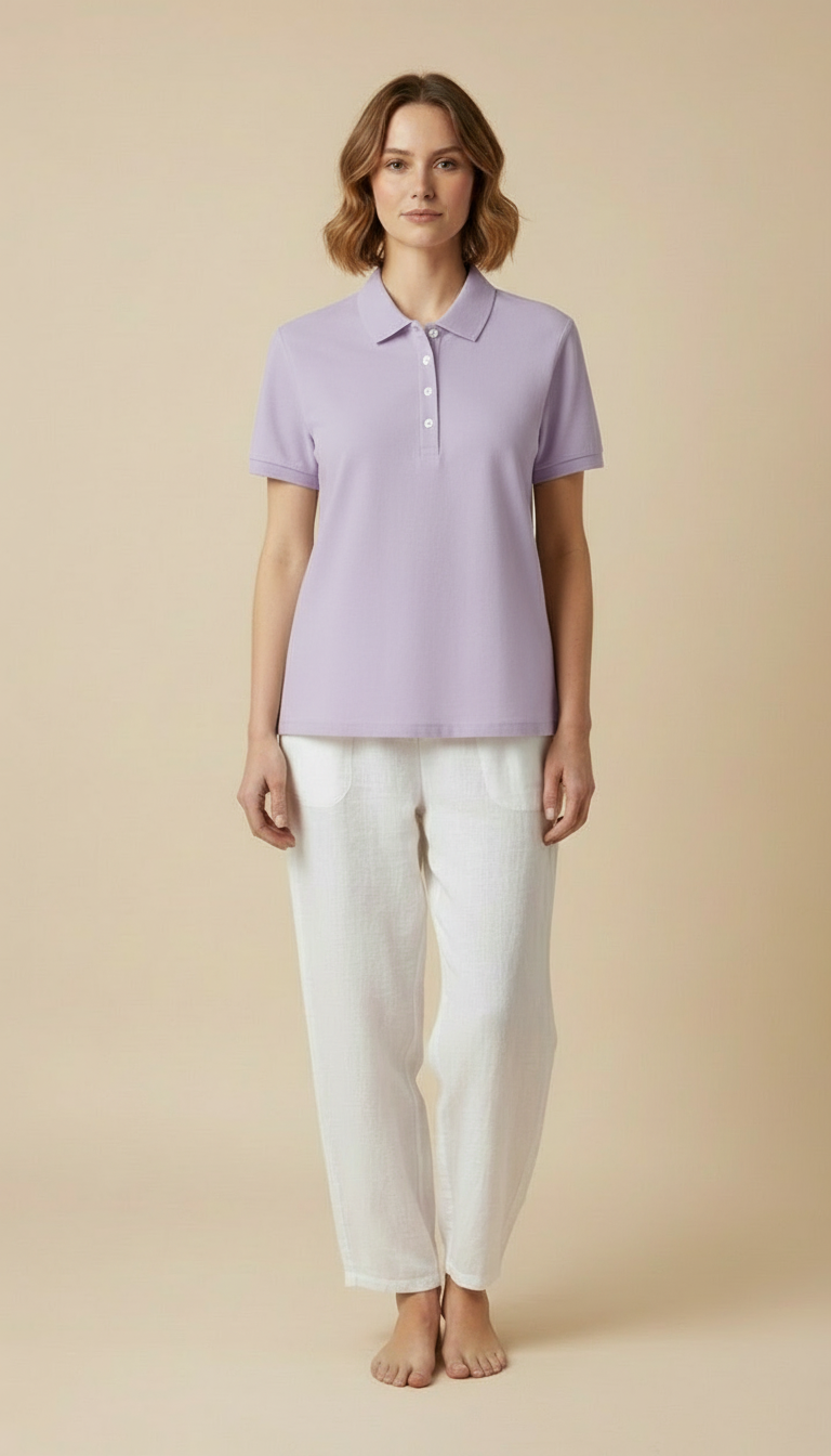 Aksana™ - Comfortable Women's Polo Shirt With Soft Fabric