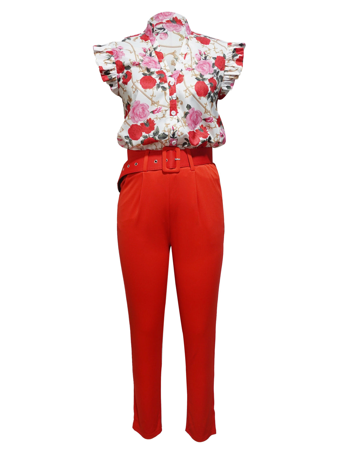 Rainie™ – Stylish Ruffle Sleeve Set