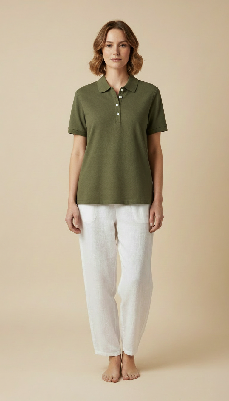 Aksana™ - Comfortable Women's Polo Shirt With Soft Fabric