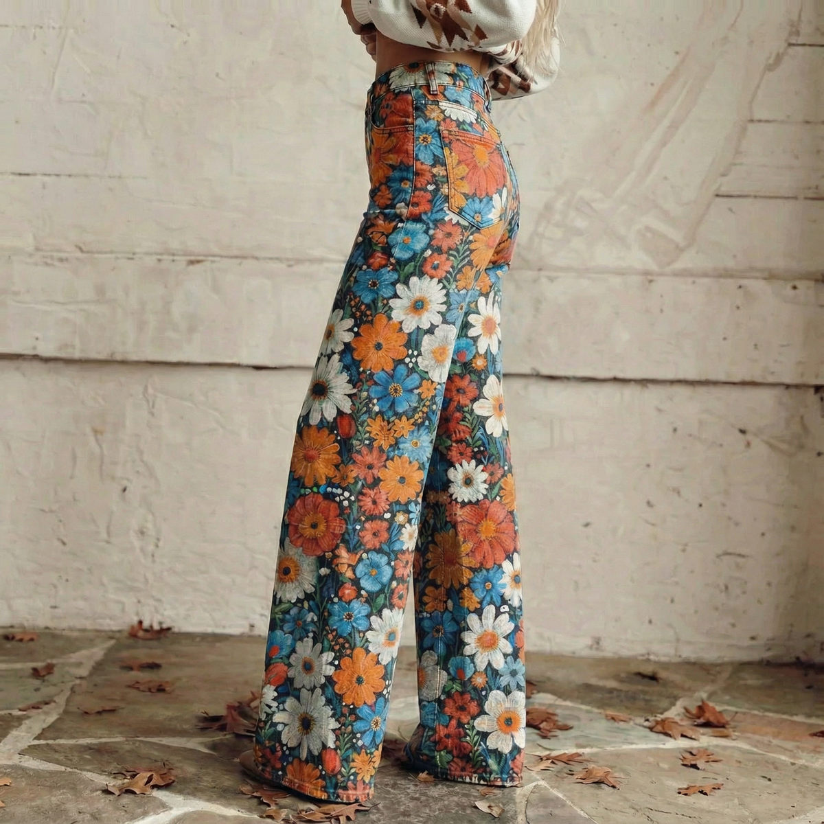 Lilia™ - Boho Breezy Wide-Leg Pants