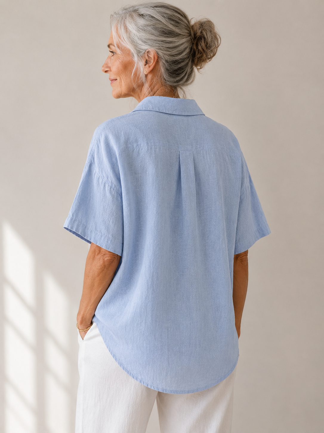 Sonja | Luchtige blouse met knoopsluiting