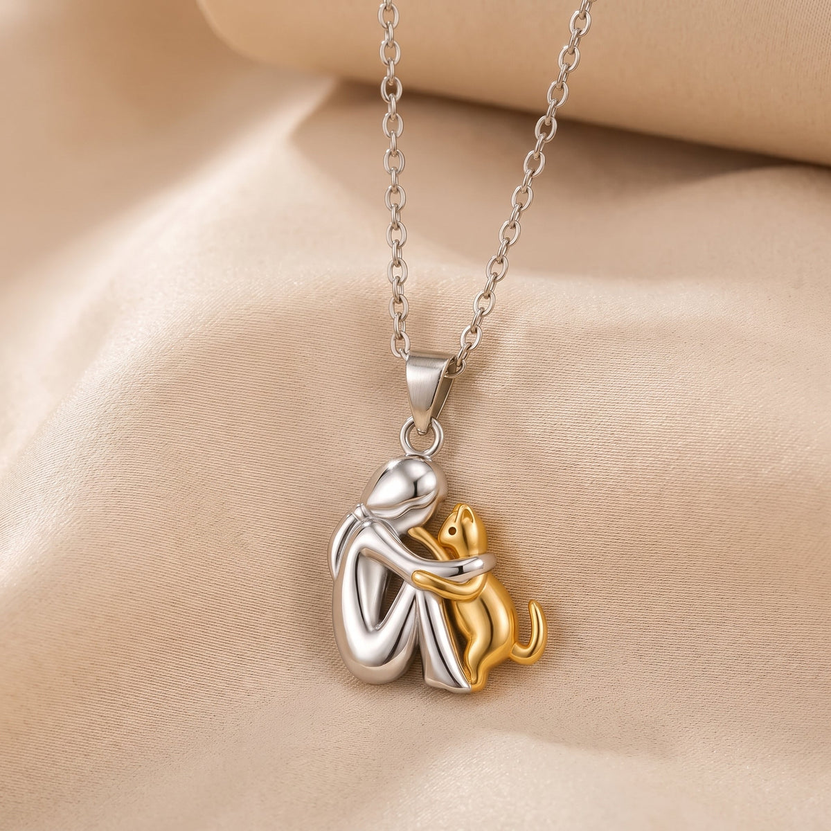 Eternal Embrace | Pet Memorial Necklace