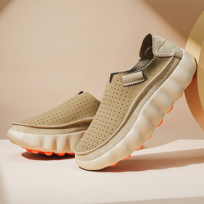 Fennaro | Perforated Pod Loafers
