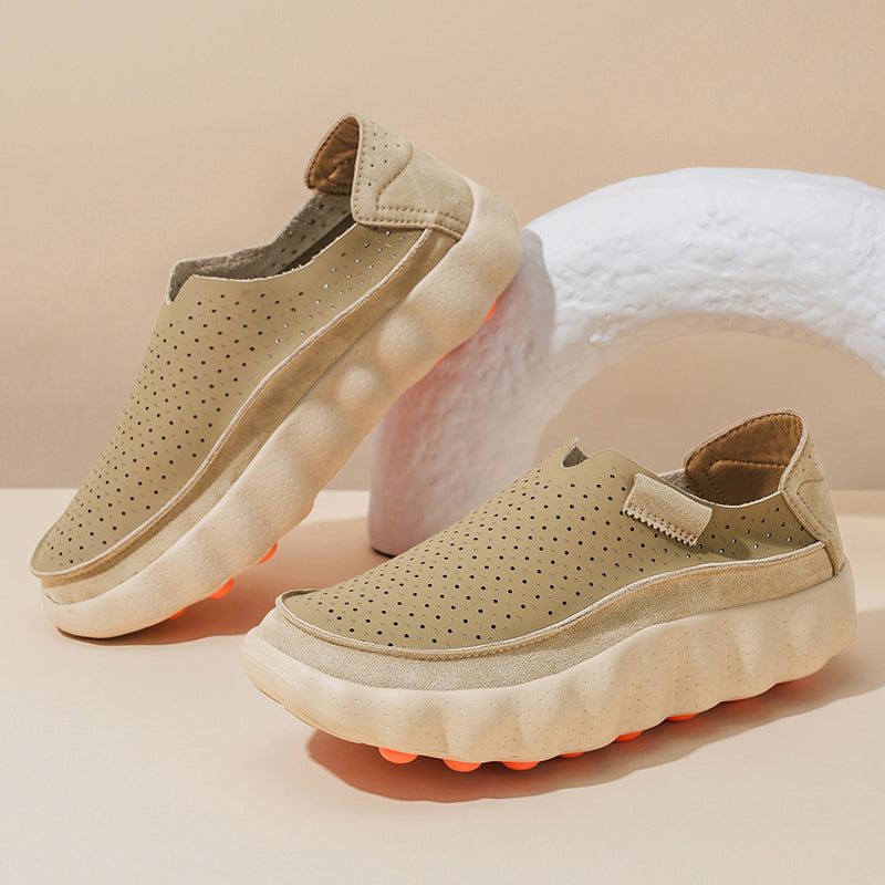 Fennaro | Perforated Pod Loafers