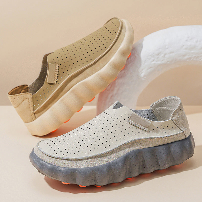 Fennaro | Perforated Pod Loafers