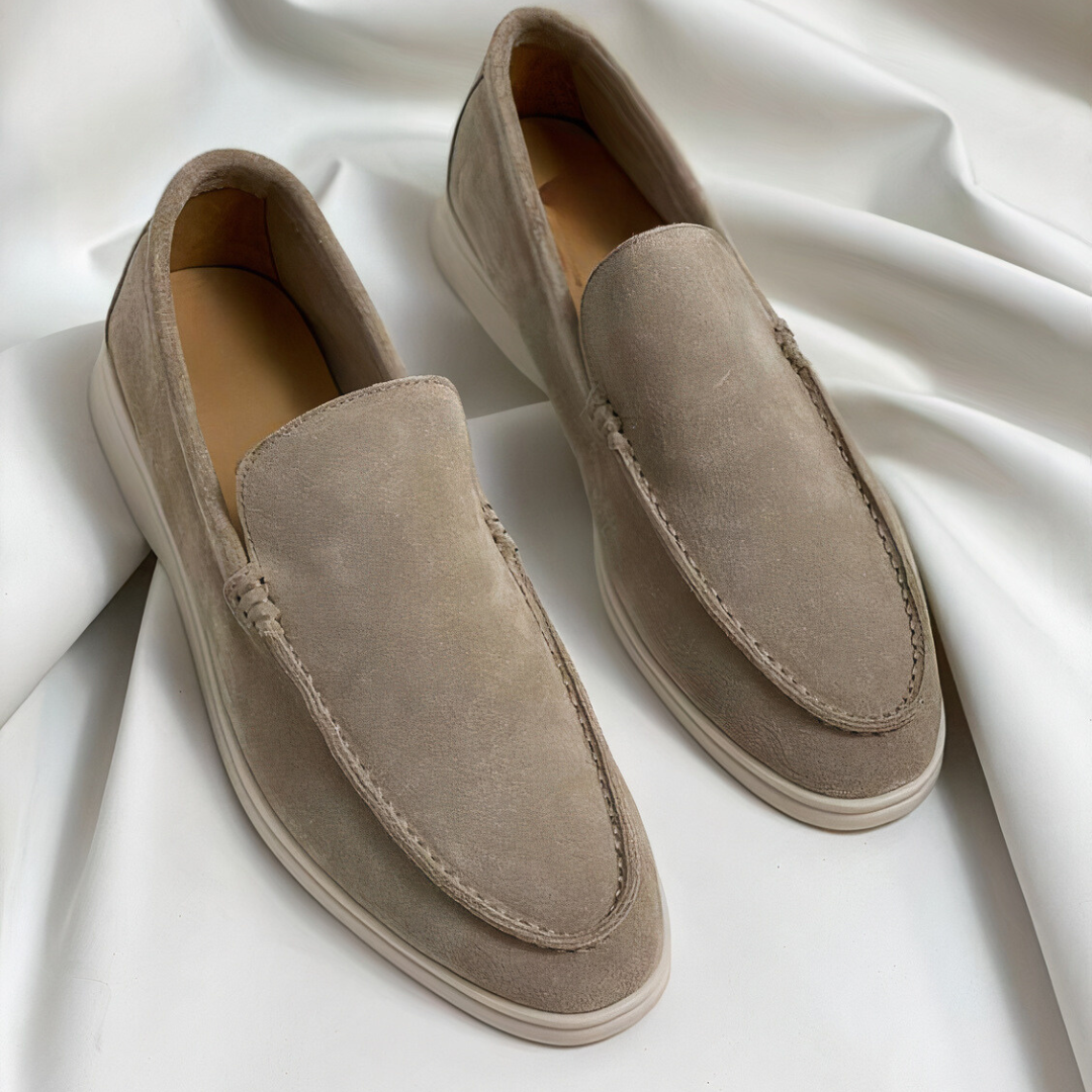 Calvin | Luxe suède loafers