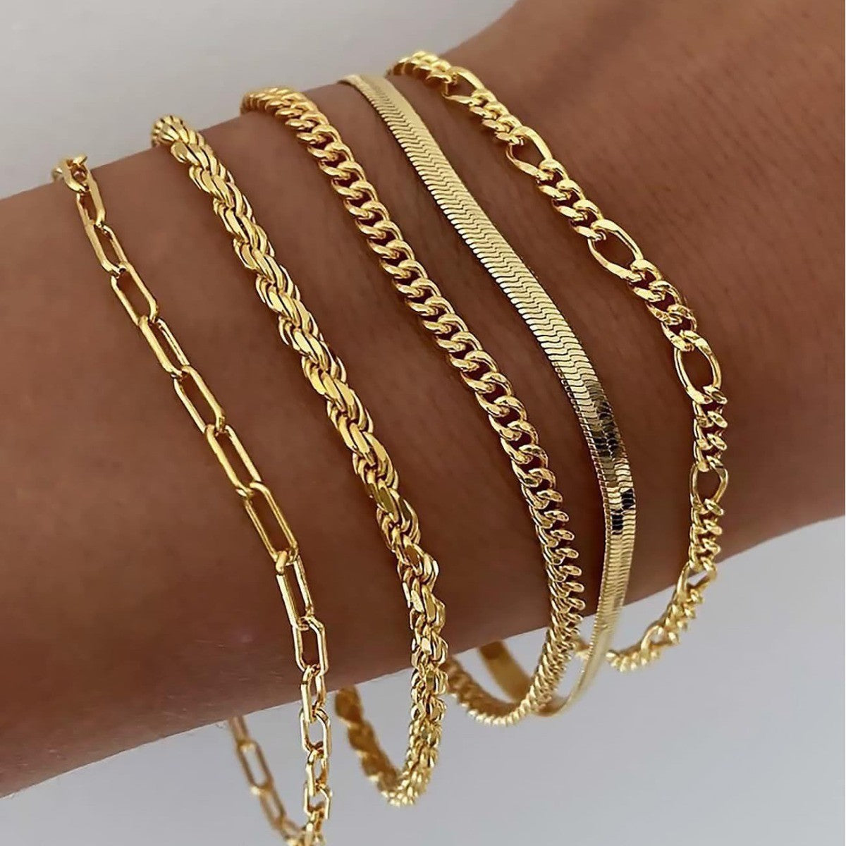 Laluna® | Armbandenset Goud