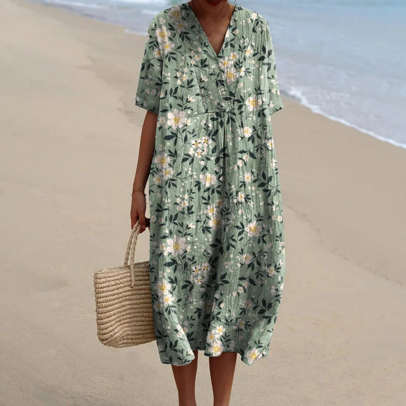 Keira™ | Elegant Floral Summer Dress