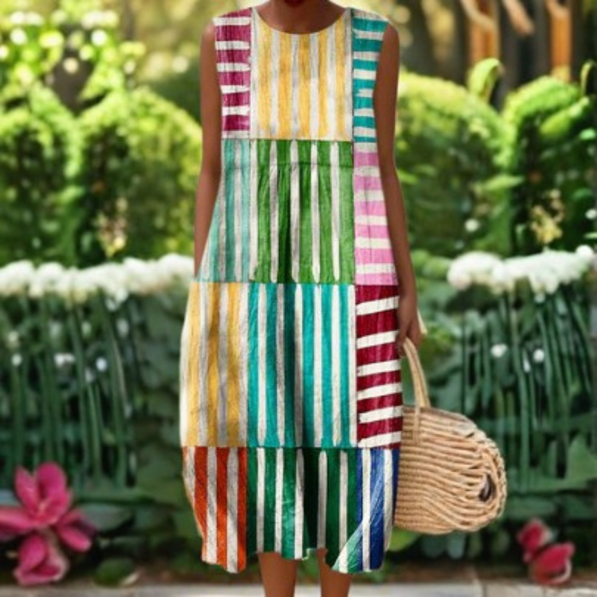 Clarissa™ | Multicolour Summer Dress