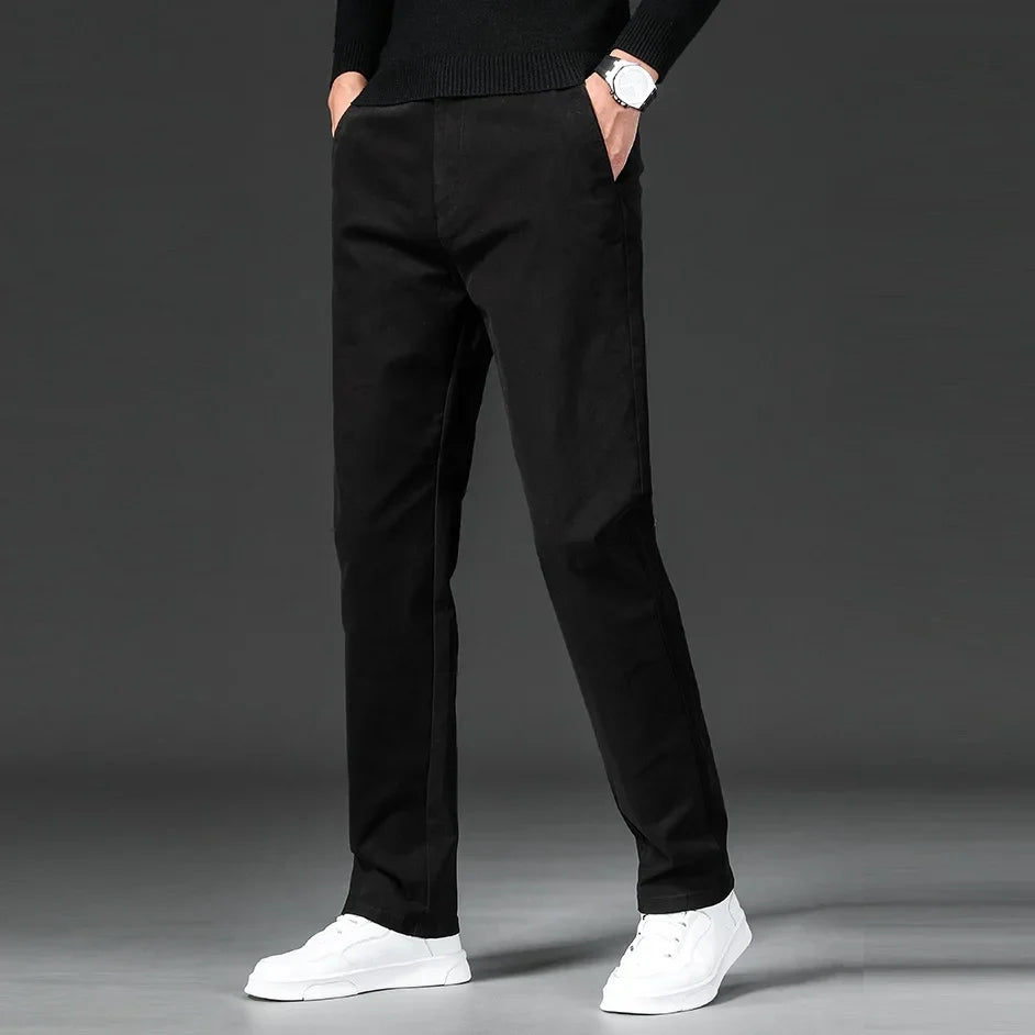 Jasper | Stretch chino met rechte pijp
