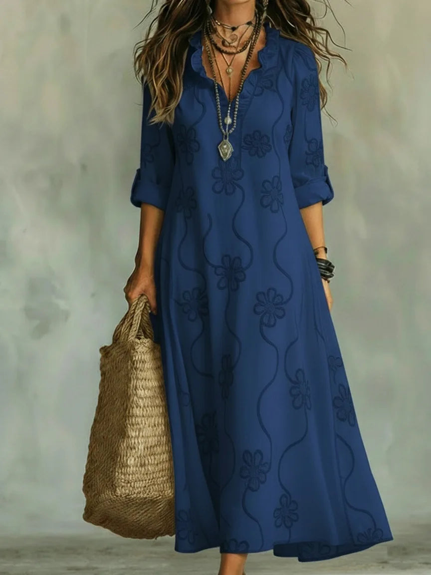 Sienna™ | Tummy-Skimming Floral Summer Dress