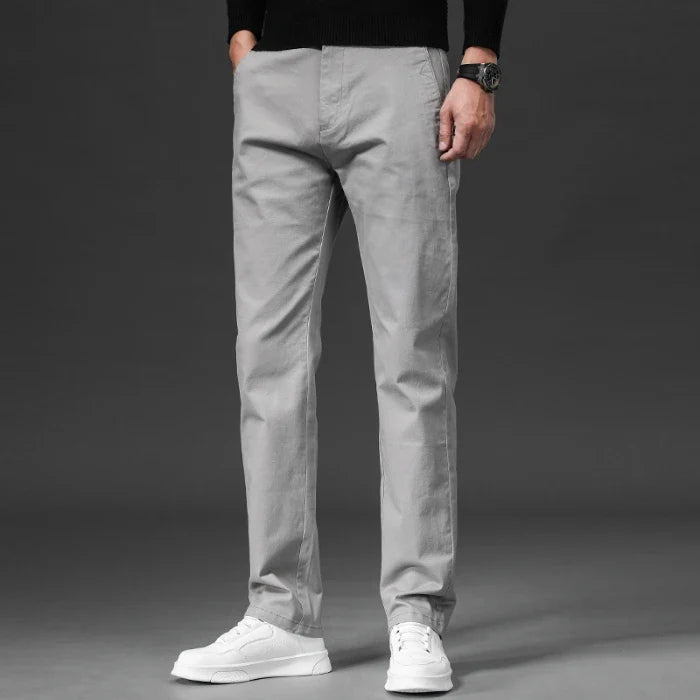 Jasper | Stretch chino met rechte pijp