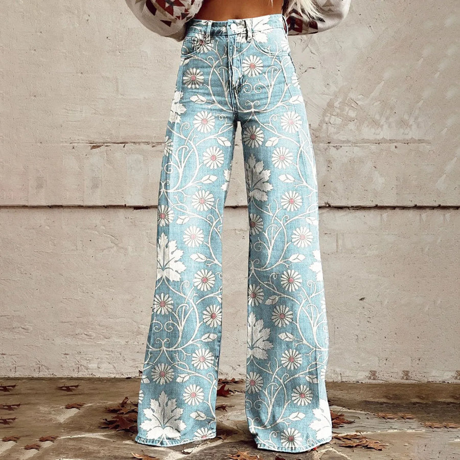 Mary™ - Vintage Inspired Boho Trousers