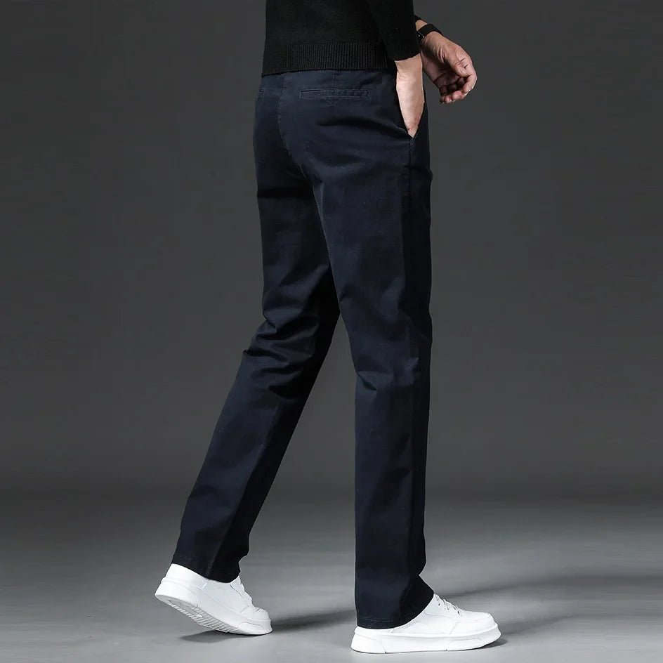 Jasper | Stretch chino met rechte pijp