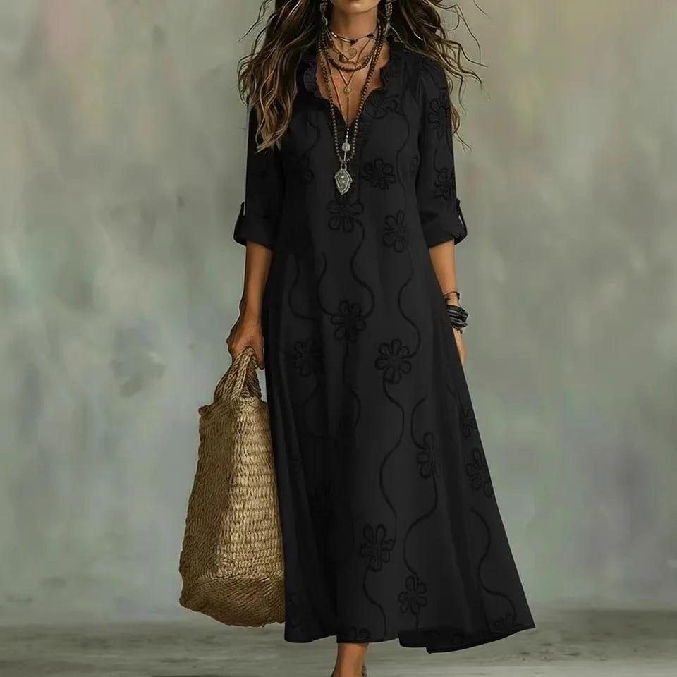 Sienna™ | Tummy-Skimming Floral Summer Dress