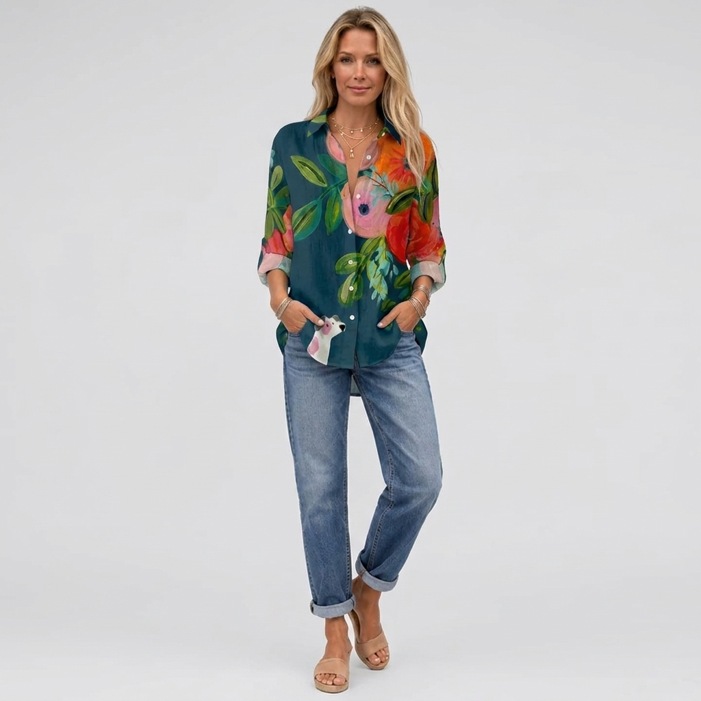 Paulina™ - Elegant Casual Blouse
