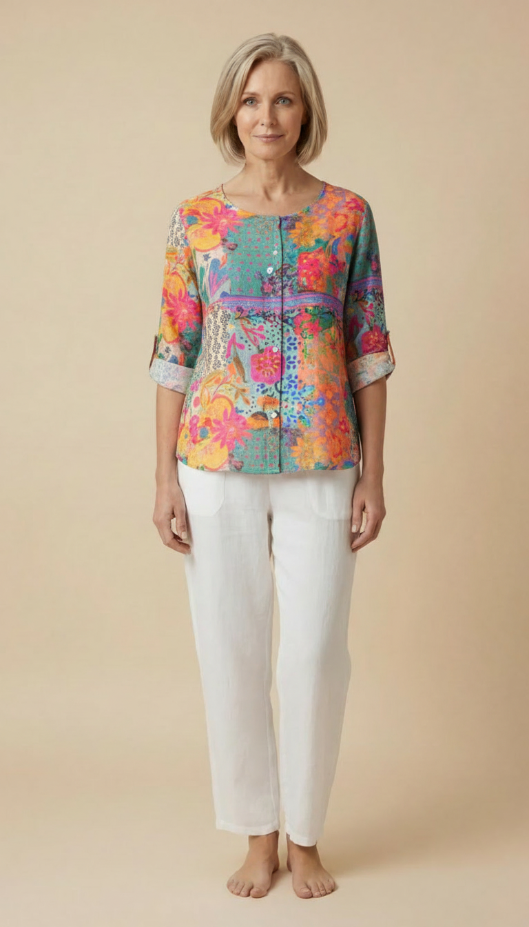 Joan™ - Floral Print Blouse