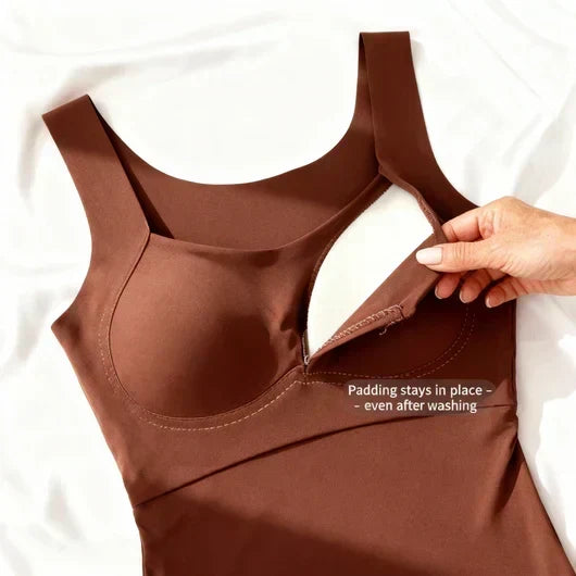 Roxy | Built-In Bra Comfort Tank Top