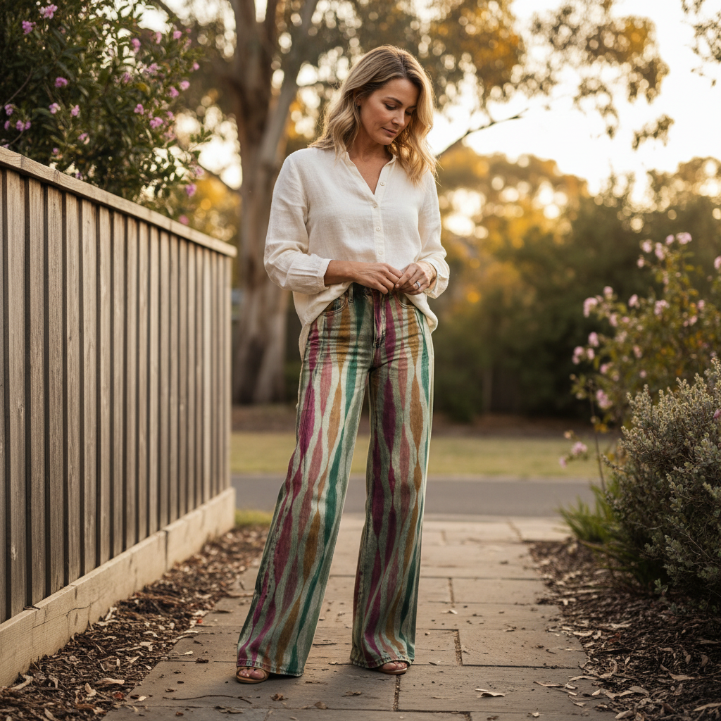 Lucia™ - Boho Flowy Wide-Leg Trousers