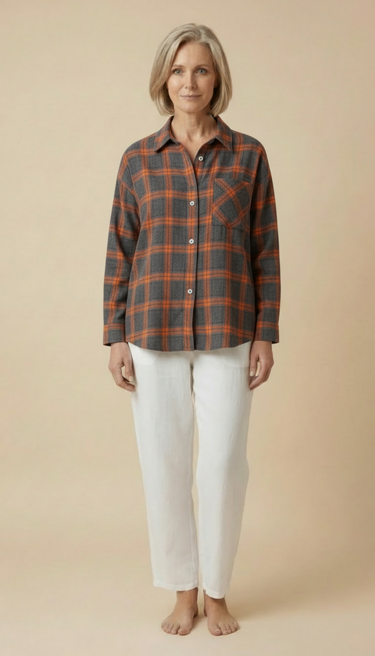 Wren™ - Relaxed Fit Womens Shirt With Elegance