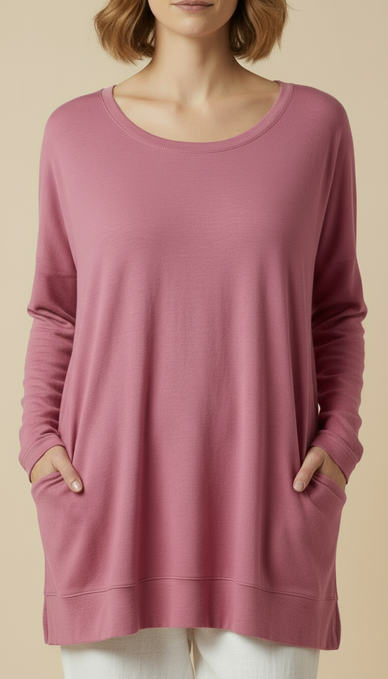 Sierra™ - Relaxed Fit Long Sleeve Top