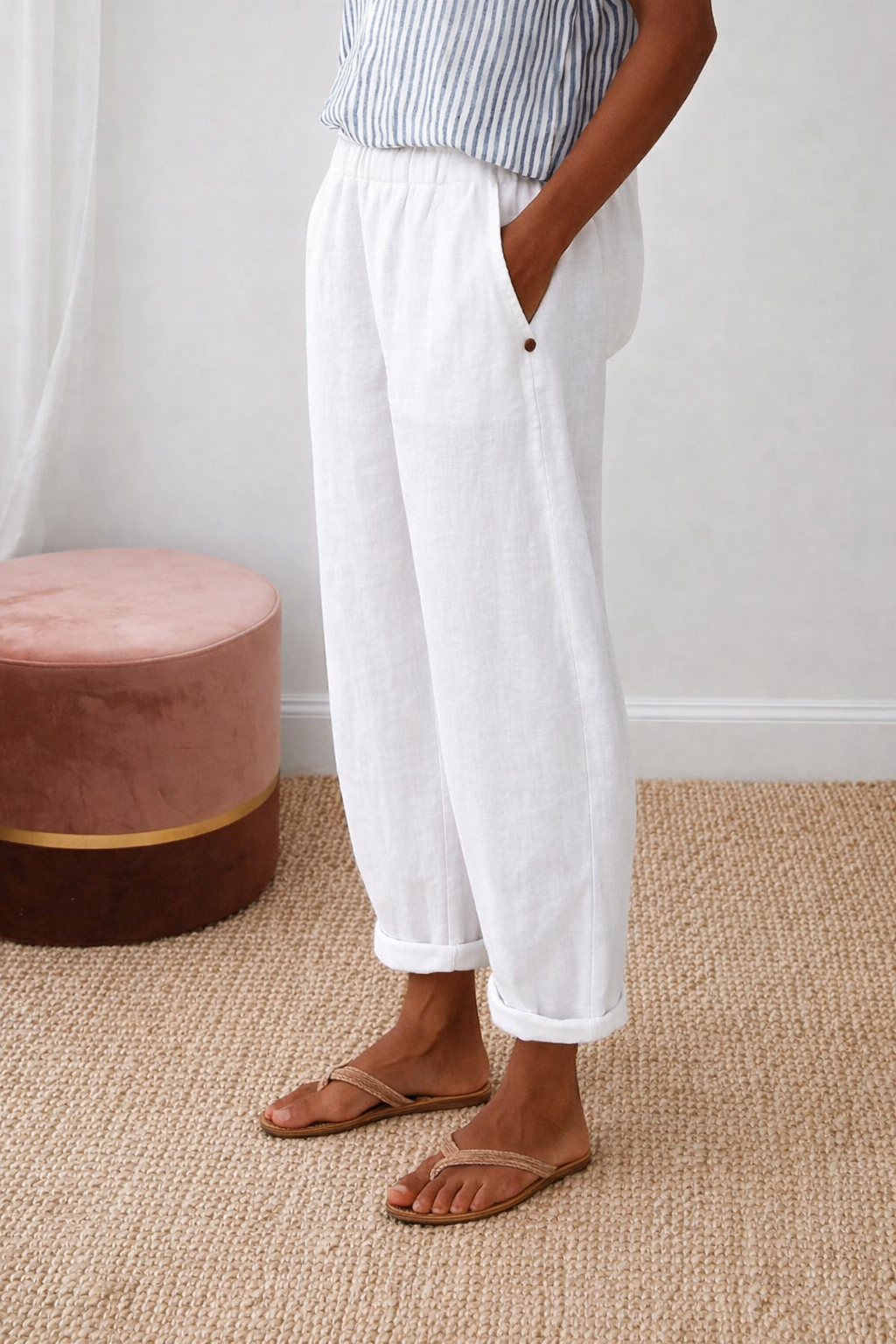 Sanne™ | Stijlvolle Tapered Broek