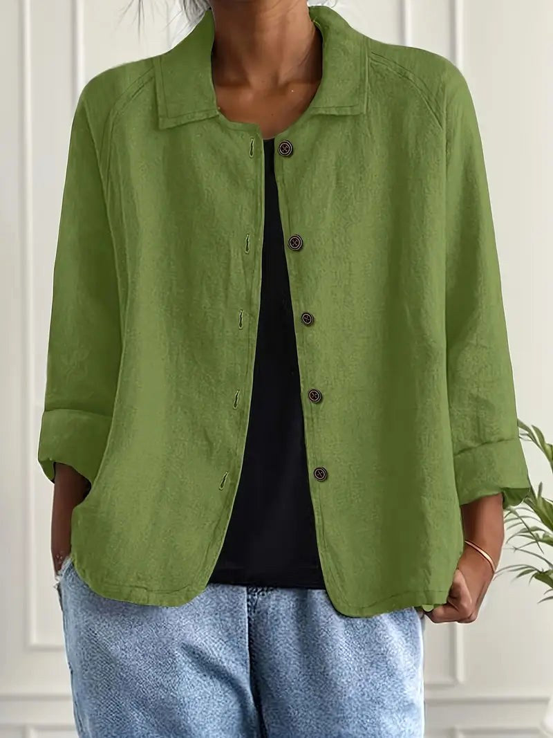 Marybeth | Casual Collared Shirt