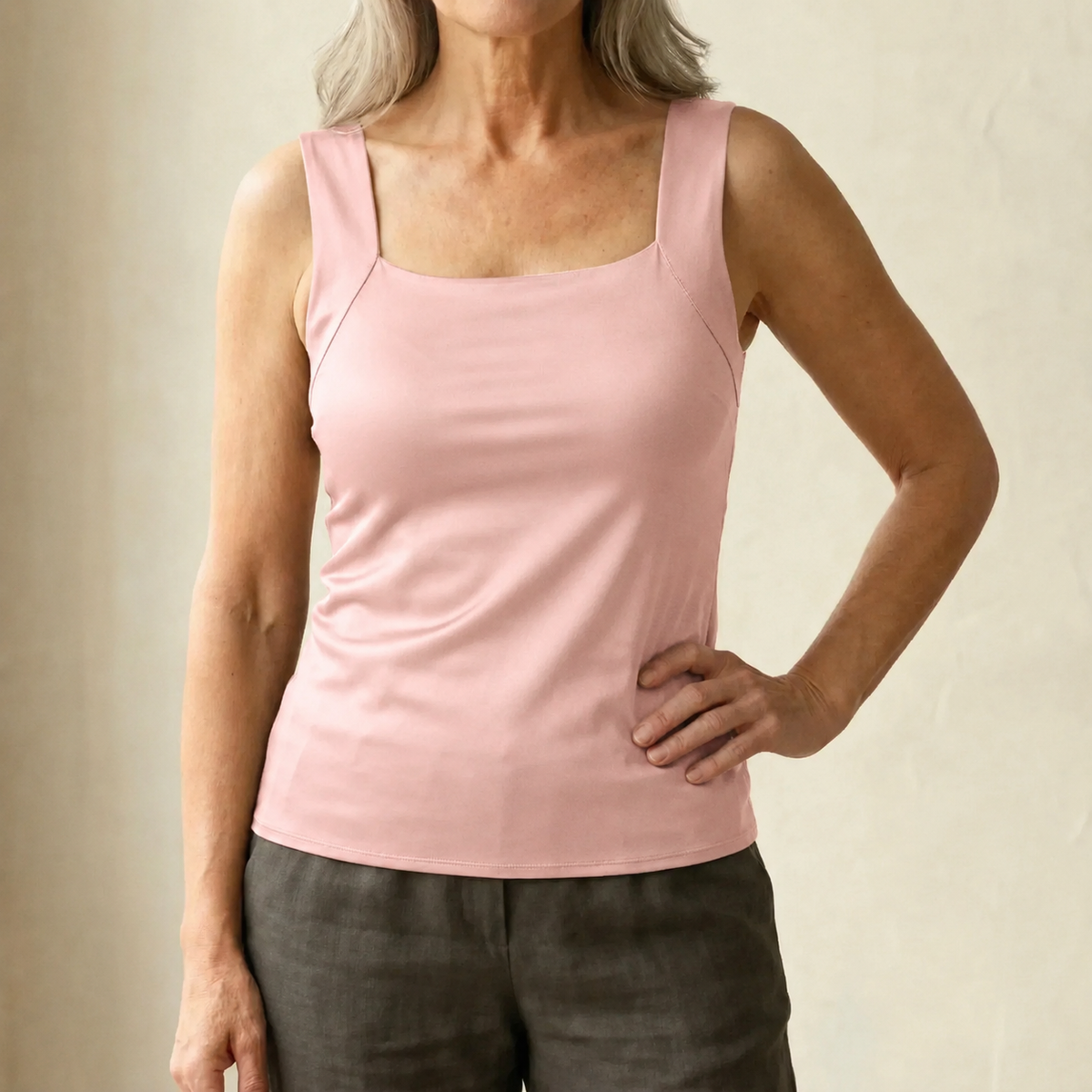 Roxy | Built-In Bra Comfort Tank Top