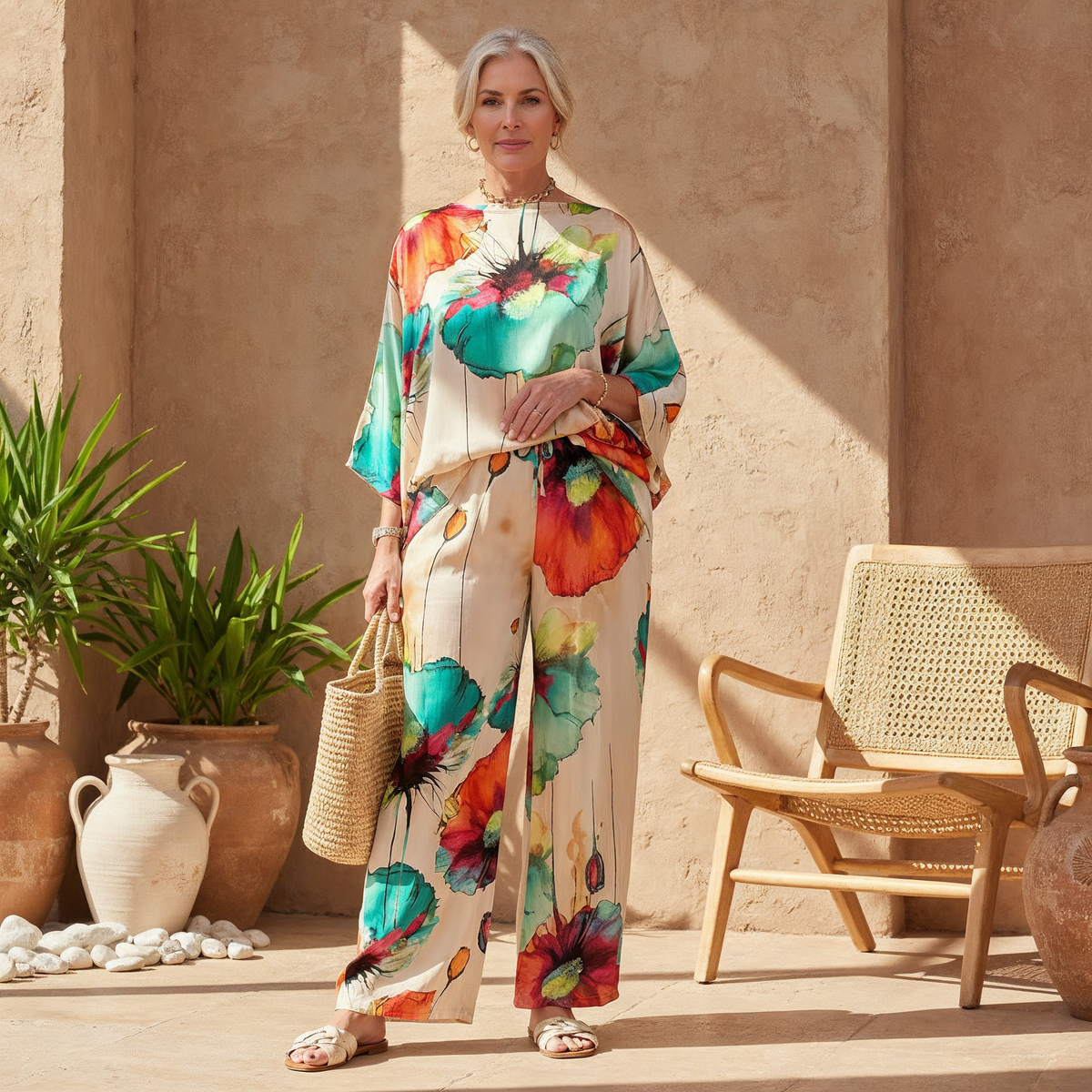 Emmarie - Classy Printed Set