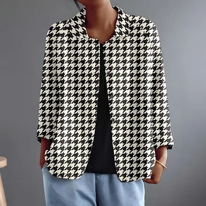Selby | Custom-Fit Houndstooth Blazer