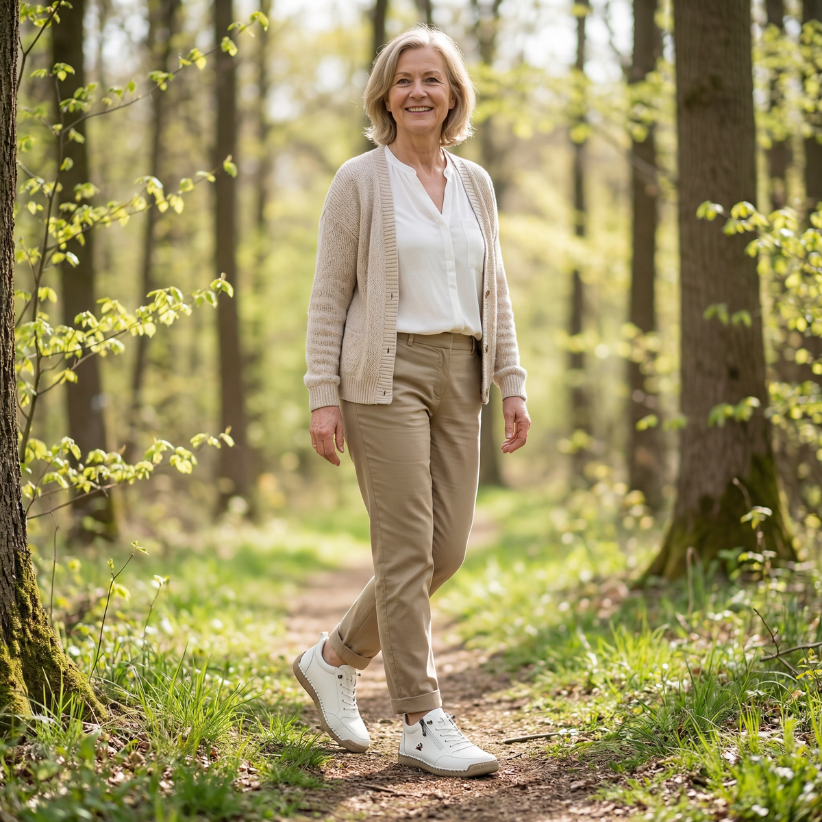 Nova – Comfortable Orthopaedic Trainers with Zip Closure