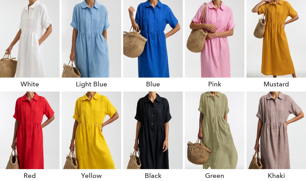 All ten colours.