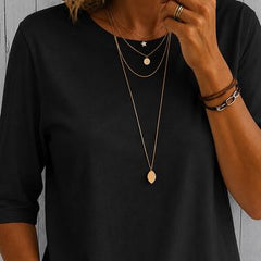 Maeve tee in Black